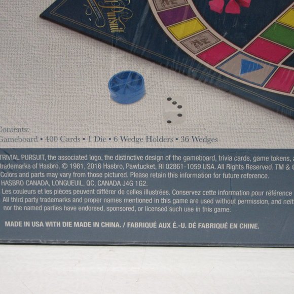 Brand NEW! Trivial Pursuit Board Game - Classic Edition - Picture 12 of 13